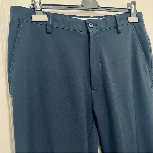 FootJoy Men's Navy Golf Performance Stretch Trousers in Size 34 x 30 - Picture 4 of 12